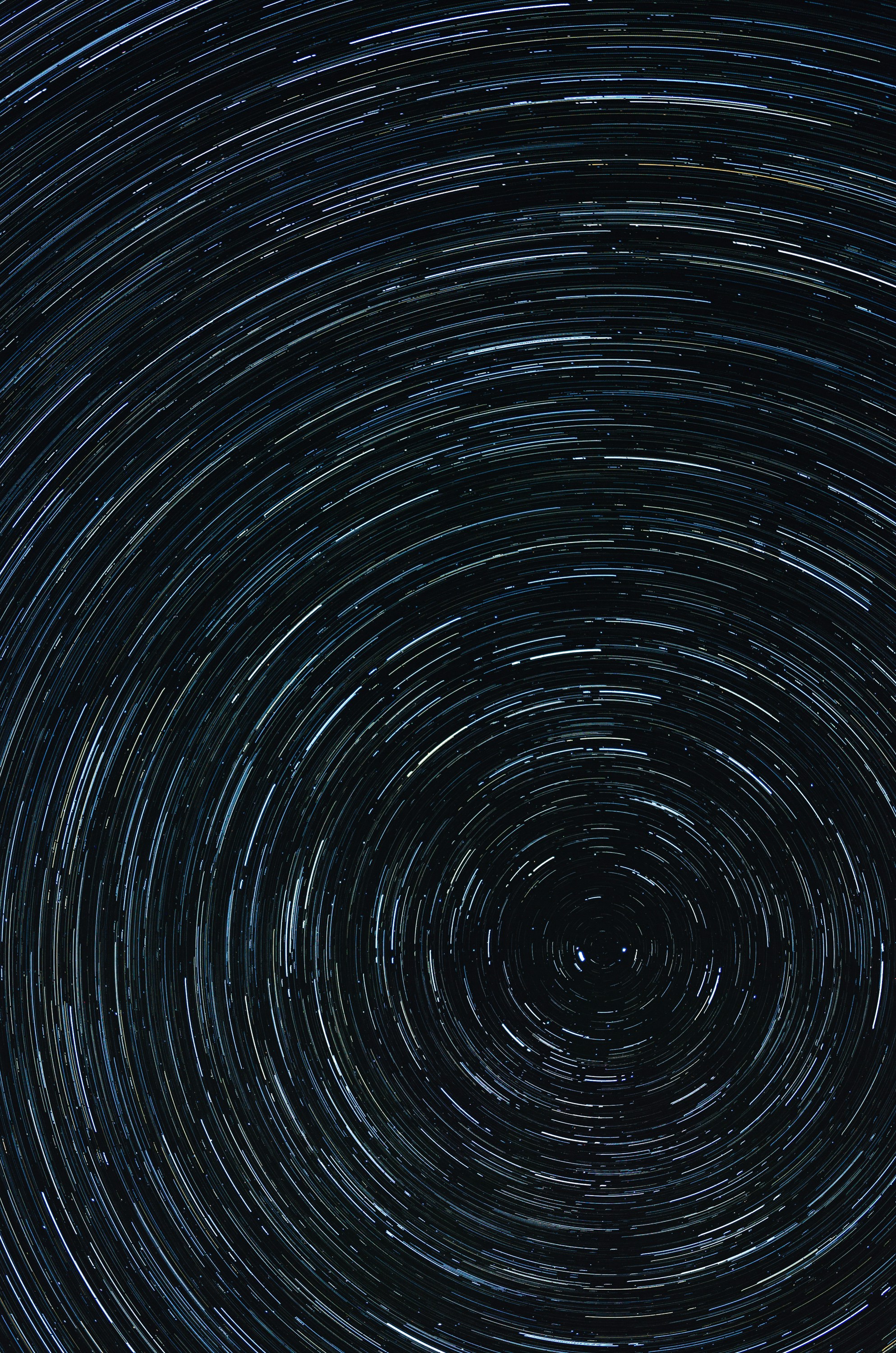 Abstract image with blue lines 