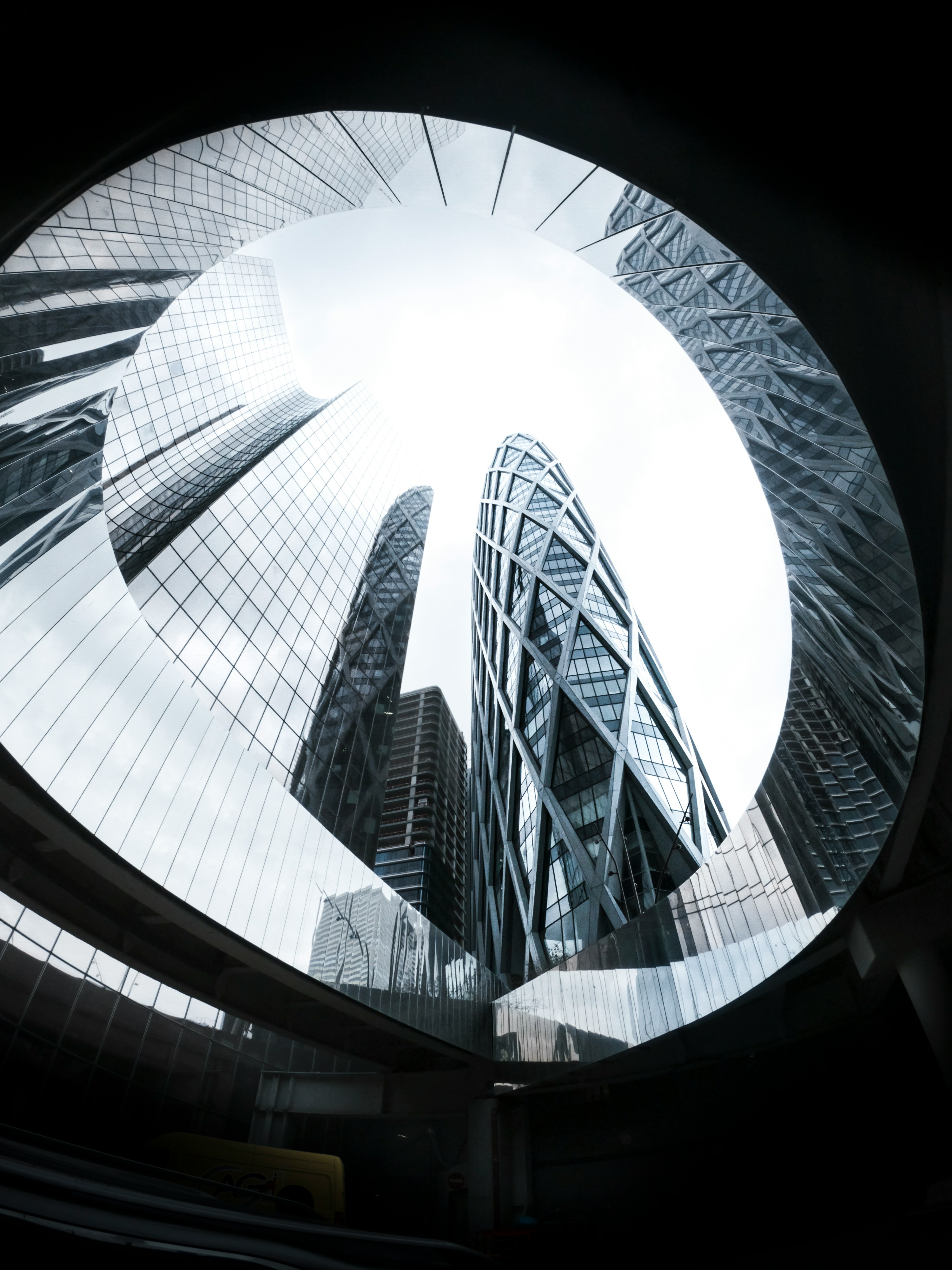 Skyline of a building 